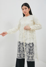 Dafinata Cream Tunic | G.1775