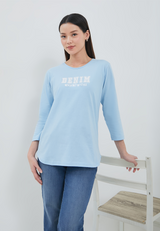 Never Out Of Style Light Blue T-Shirt | G.73115