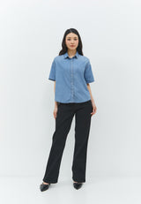 Gantari Blue Denim Shirt | G.1532