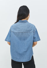 Gantari Blue Denim Shirt | G.1532