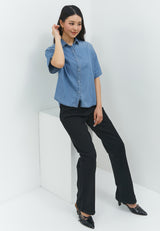 Gantari Blue Denim Shirt | G.1532