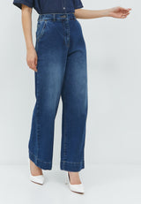 Wide Leg Jeans Blue Denim | G.3405