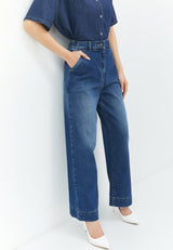 Wide Leg Jeans Blue Denim | G.3405