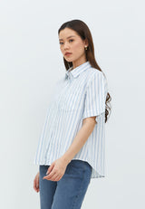 Trisha White Stripe Shirt | G.1519