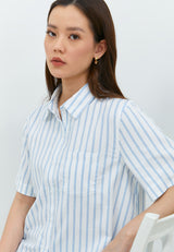 Trisha White Stripe Shirt | G.1519
