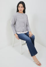 Amaya Grey Two Pieces | G.51104