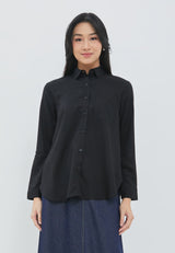 Sharina Black Shirt | G.11696