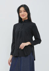 Sharina Black Shirt | G.11696