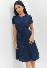 Debora Navy Dress | G.43126