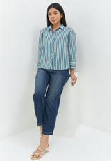 Suzy Green Stripe Shirt | G.13144