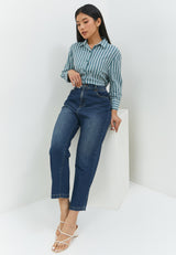 Tapper Jeans Dark Blue Denim | G.31122