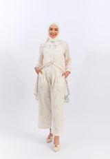 Geela X Aurelie Hermansyah Zivanka Cream Culottes | G.3230