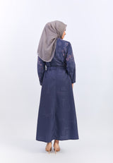 Geela X Aurelie Hermansyah Kalahari Blue Skirt | G.21132
