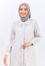 Geela X Aurelie Hermansyah Yasmin Flower Brown Tunic | G.1730