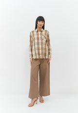Regina Brown Stripe Shirt | G.11671