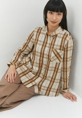 Regina Brown Stripe Shirt | G.11671