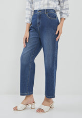 Taper Jeans Dark Blue Denim | G.31127