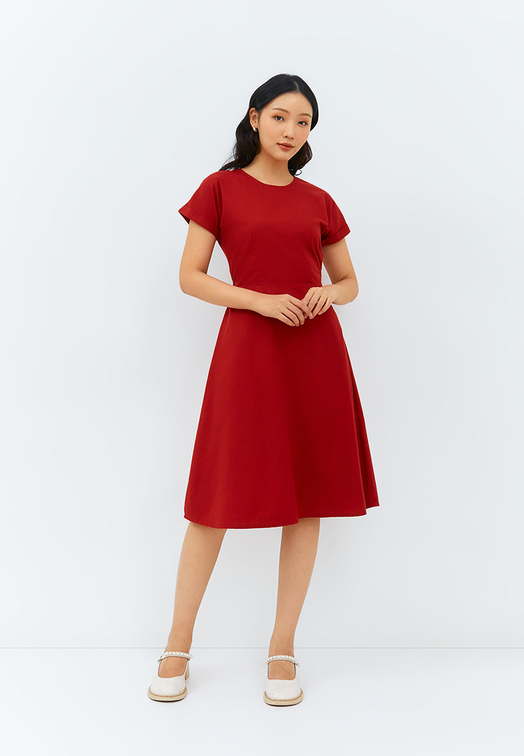 Geela Official - Asmi Red Dress (G.43110)