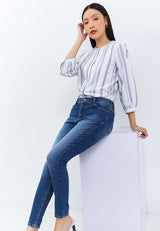 Medium Blue Skinny Jeans 3708 | G.3708