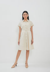 Marcella Cream Dress | G.43146