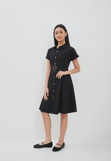 Maura Black Dress | G.43148
