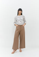 Elena Deep Brown Culottes | G.3229