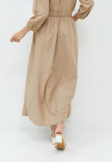Renata Light Brown Skirt | G.2207