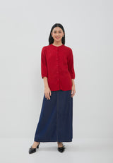 Vanya Red Blouse | G.13164