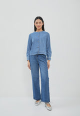 Audrey Light Blue Denim Jacket | G.6127