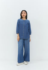 Clare Blue Blouse | G.13130
