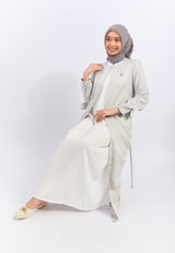 Farrah Grey Two Set Dress | G.42120