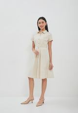 Marcella Cream Dress | G.43146