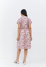 Martha Flower Pink Dress | G.43102