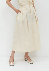 Zaina Cream Skirt | G.2203