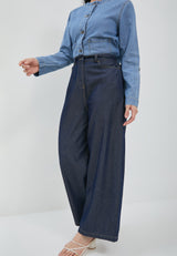 Arabella Dark Blue Culottes | G.3246