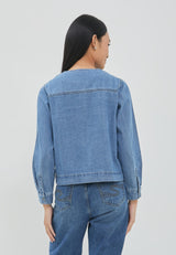 Audrey Light Blue Denim Jacket | G.6127