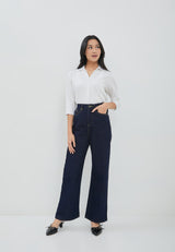 Loose Jeans Dark Blue Denim | G.3408