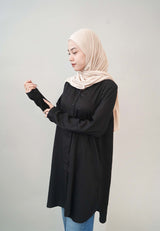 Haura Black Tunic | G.1719
