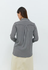 Aemma Light Black Stripe Shirt | G.11656