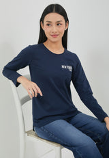 Brooklyn Navy Blue T-Shirt | G.71234