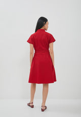 Maura Red Dress | G.43147