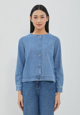 Audrey Light Blue Denim Jacket | G.6127