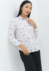 Tatum Flower Pink Shirt | G.11664