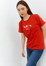 Torasi Red T-Shirt | G.7433