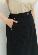 Juanita Black Skirt | G.21118