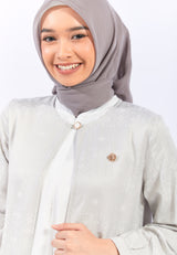 Farrah Grey Two Set Dress | G.42120