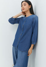 Clare Blue Blouse | G.13130