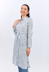 Mahira Blue Stripe Tunic | G.1756