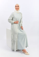 Saida Green Dress | G.42114