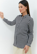 Aemma Light Black Stripe Shirt | G.11656